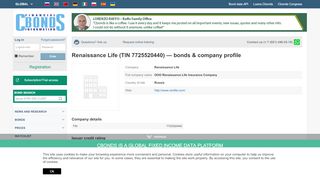 
                            12. Renaissance Life (TIN 7725520440) - Cbonds