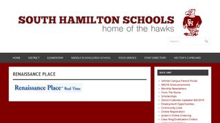 
                            10. Renaissance Place | South Hamilton Schools