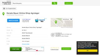 
                            11. Renate Bauer Online-Shop Agrolager Paunzhausen - Großhandel