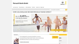 
                            3. Renault Bank direkt | Ihr Partner für sichere Geldanlagen