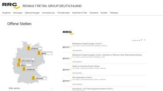 
                            5. Renault Retail Group: Offene Stellen