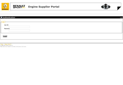 
                            13. Renault Sport F1 :: Engine Suppliers Portal