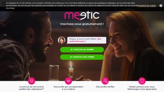 
                            1. Rencontre avec Meetic : site de rencontres et chat pour célibataires