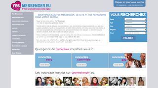 
                            8. Rencontre Yes Messenger: site de rencontres grand public