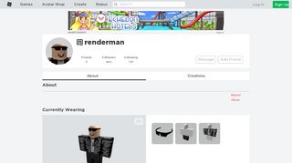 
                            10. renderman - Profile - Roblox