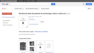 
                            13. Rendiconti della Accademia di archeologia, lettere e belle arti