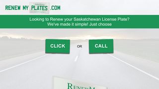 
                            8. Renew My Plates – Saskatchewan's Easiest Plate Renewal