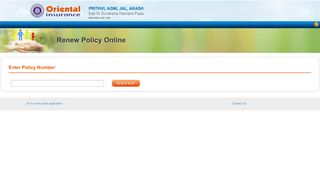 
                            8. Renew Policy Online - Welcome To Oriental Insurance