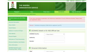 
                            7. Renew - The Nigeria Immigration Service
