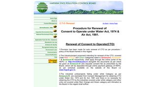 
                            8. Renewal of C.T.O. - Haryana State Pollution Control Board