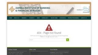 
                            6. Renewing Membership | Zambia Institute of Banking & Financial ... - zibfs