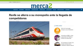 
                            11. Renfe se aferra a su monopolio ante la llegada de competidores