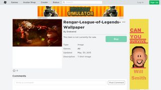 
                            11. Rengar-League-of-Legends-Wallpaper - Roblox