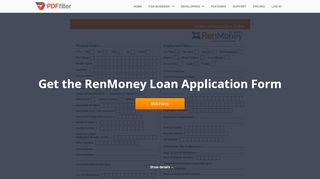 
                            5. Renmoney Loan Application Form - Fill Online, Printable, Fillable ...