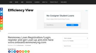 
                            2. Renmoney Loan Registration/Login, register and get Loan up ...