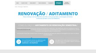 
                            7. Renovação / Aditamento do FIES | Novo FIES | Financiamento ...