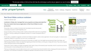 
                            11. Rent Smart Wales continue crackdown - ARLA Propertymark