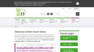 
                            3. Rent Smart Wales