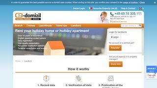 
                            2. Rent your holiday home or holiday apartment - e-domizil ...