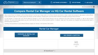 
                            6. Rental Car Manager vs HQ Car Rental Software 2019 Comparison ...