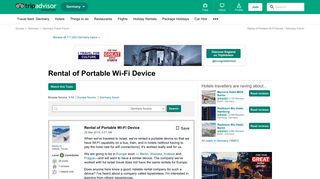 
                            11. Rental of Portable Wi-Fi Device - Germany Forum - TripAdvisor