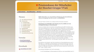 
                            8. Rentenantrag - Pensionskasse der Mitarbeiter der Hoechst-Gruppe ...