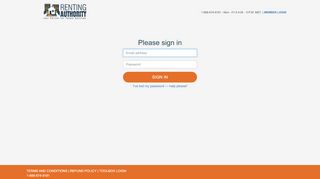 
                            9. RentingAuthority Landlord Login