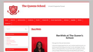 
                            11. RenWeb – The Queens School