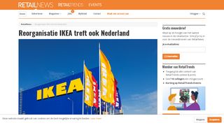 
                            10. Reorganisatie IKEA treft ook Nederland - RetailNews.nl