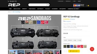 
                            11. Rep Sandbags - Rep Fitness