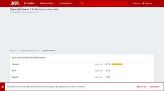 
                            11. [Repack]MuServer 1.1e Muchaos + New Itens | XPZONE