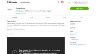 
                            12. RepairShopr | QuickBooks App Store