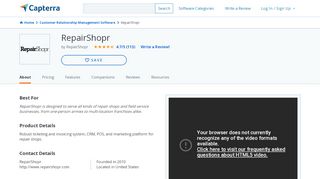 
                            2. RepairShopr Reviews and Pricing - 2019 - Capterra