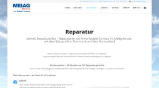 
                            8. Reparatur - Melag Service | Ruhrgebiet und Münsterland
