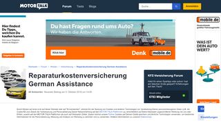 
                            12. Reparaturkostenversicherung German Assistance Seite 4 : Nah ja ...