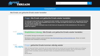 
                            12. Reparieren Alte Emails und gelöschte Emails wieder herstellen