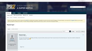
                            8. Repeat login - JoycityGames Forums