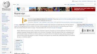 
                            1. Repeat sign - Wikipedia