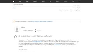 
                            8. Repeated Itunes Log-in Prompt on New 7+ - Apple Community