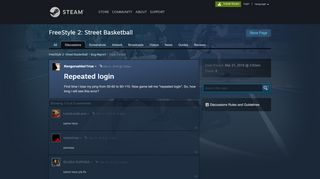 
                            10. Repeated login :: FreeStyle 2: Street Basketball Bug Report