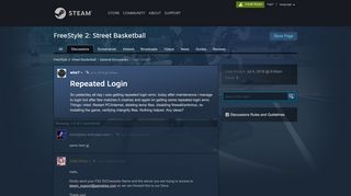 
                            2. Repeated Login :: FreeStyle 2: Street Basketball General Discussions