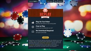 
                            3. Replay Poker