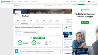 
                            5. Replicon Customer Success Manager Reviews | Glassdoor