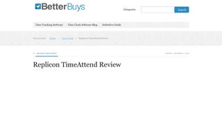 
                            10. Replicon TimeAttend Review – 2019 Pricing, Features, Shortcomings