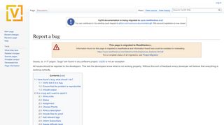 
                            4. Report a bug - VyOS Wiki