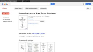 
                            10. Report of the National Screw Thread Commission