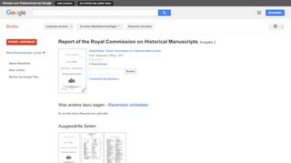 
                            13. Report of the Royal Commission on Historical Manuscripts