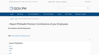 
                            11. Report Philhealth Premium Contributions of your Employees - GOV.PH