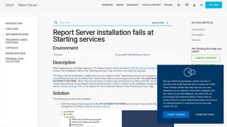
                            12. Report Server installation fails at Starting services - Telerik Report ...
