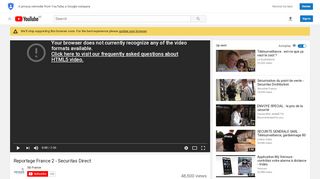 
                            9. Reportage France 2 - Securitas Direct - YouTube